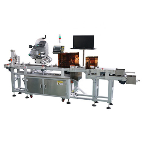 Double Servo Driven Labeler สำหรับขวดและกระป๋อง